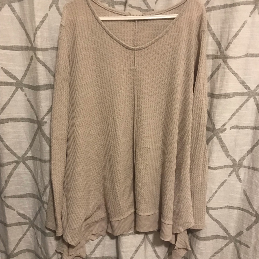 Altar'd state: medium white long sleeve sweater